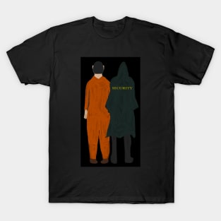 david dunn and his villain the man in orange (painted) T-Shirt